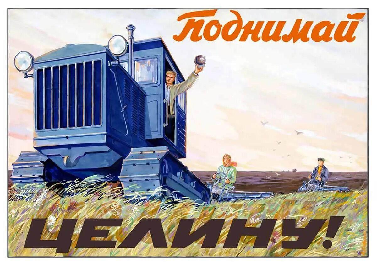 Целина или целена. Полевой стан целинников. Макара нагульного поднятая целина. Плакаты про целину. Целина или целена.