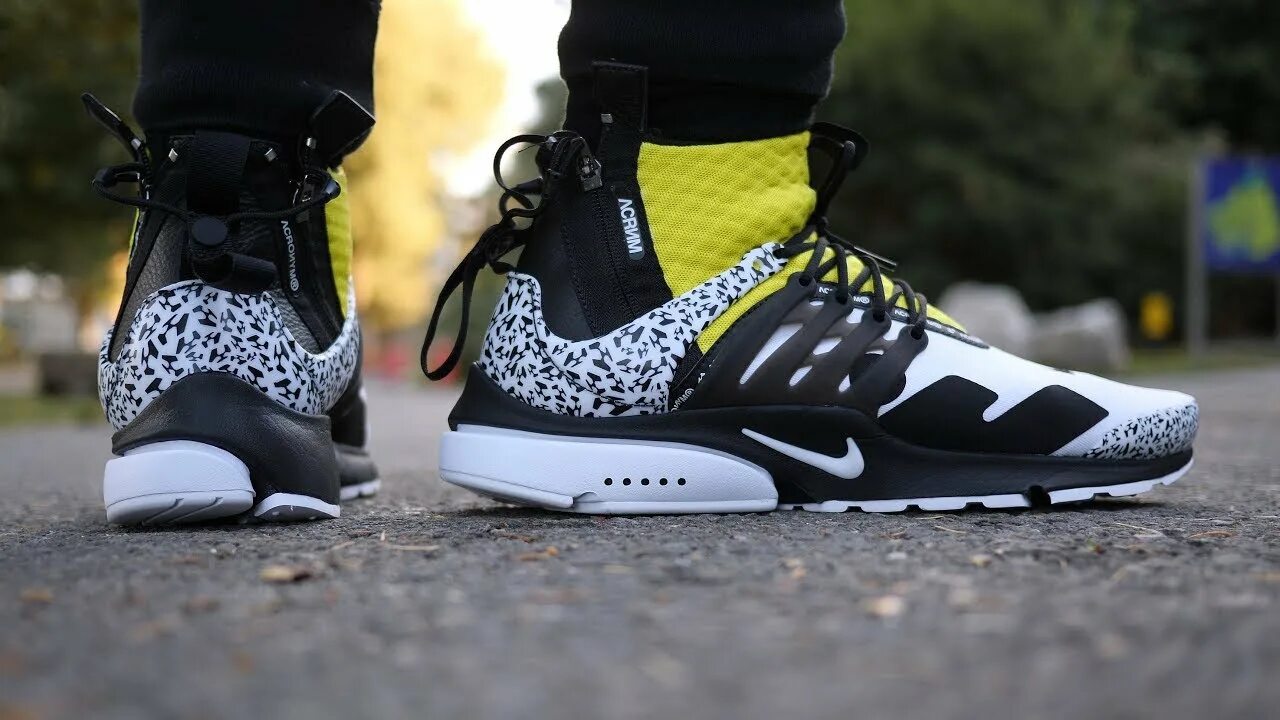 Nike Air Presto x Acronym. Nike Acronym Presto. Nike Air Presto Mid Acronym. Nike Air Presto Mid x Acronym.