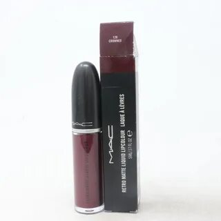 Mac ретро матовая жидкая lipcolour 0.17oz/5ml новый в коробке eBay