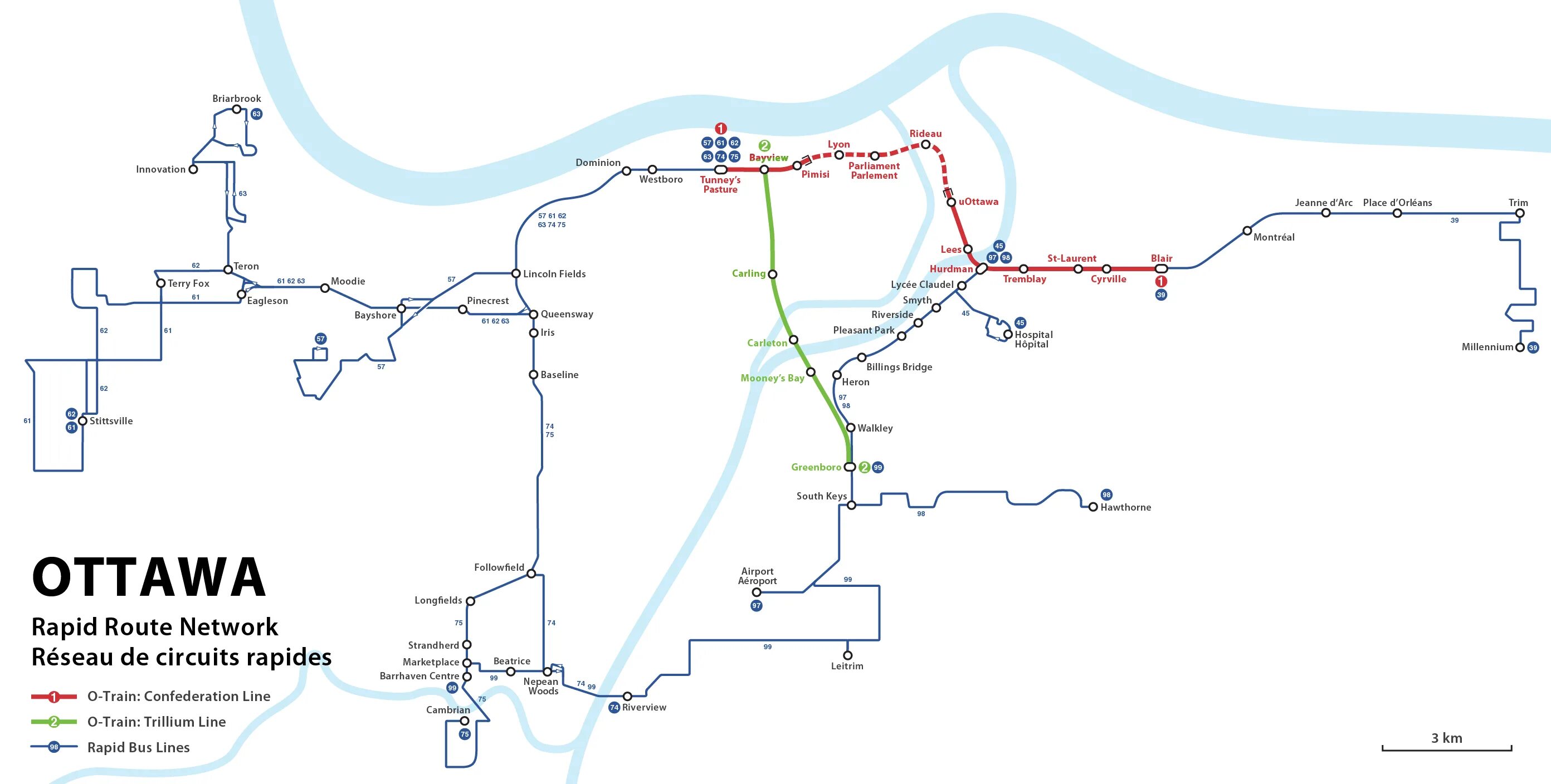 Автобус 170 маршрут на карте. Метро Оттавы схема. Ottawa LRT Map. Ottawa Metro Map. Схема лёгкого метро в Оттаве.