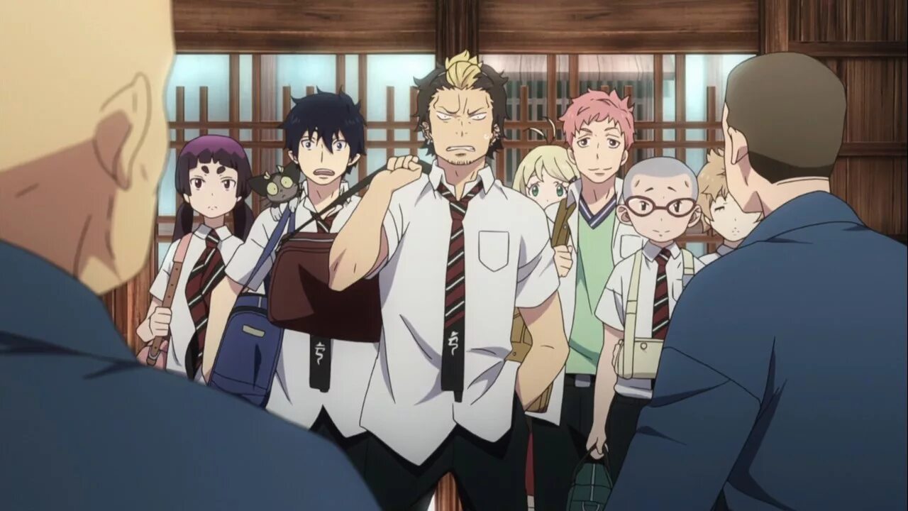 Изгнание экзорциста аниме. Аниме синий экзорцист 1 сезон 1. Экзорцист даты выхода. Ao no exorcist / синий экзорцист. Синий экзорцист (сериал 2011 – 2014).