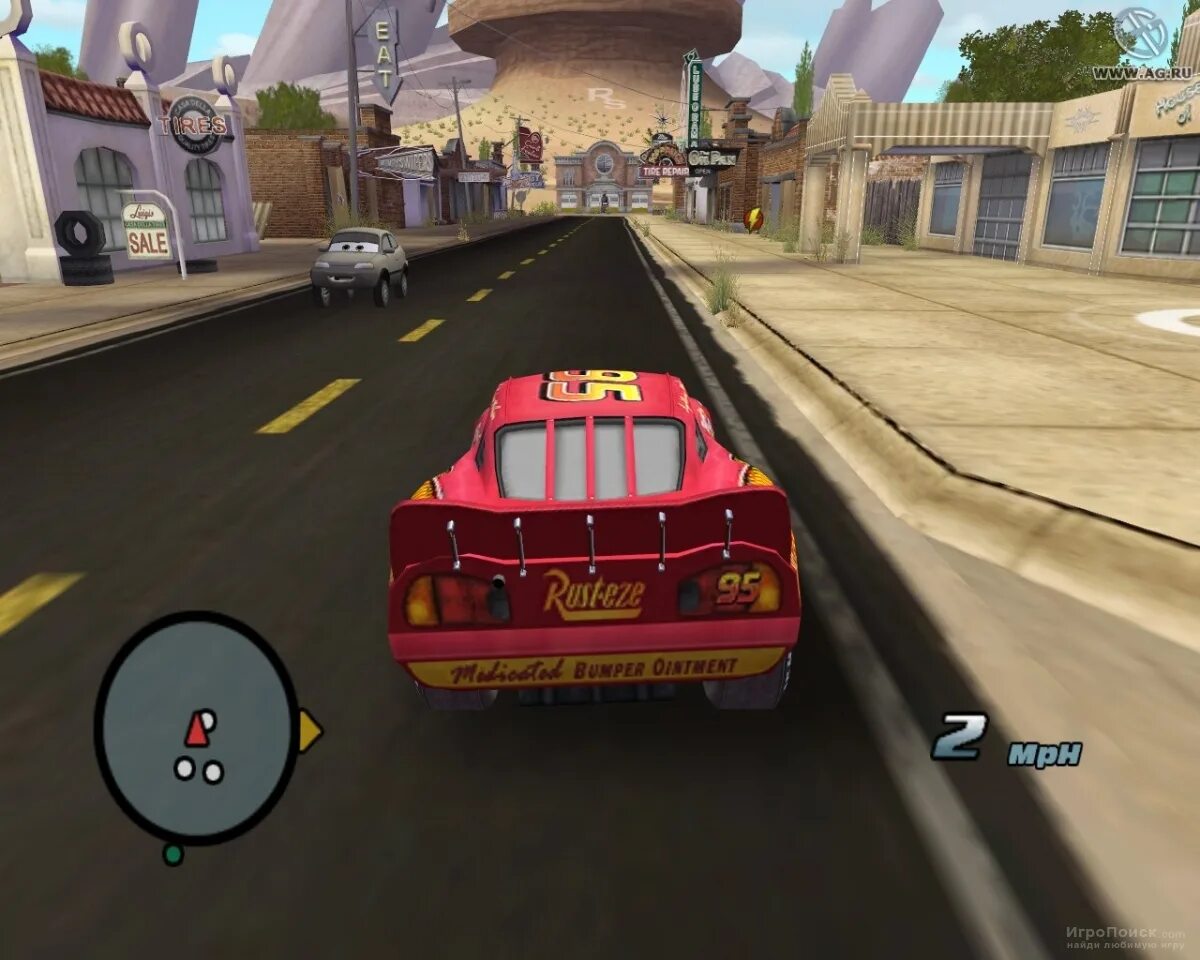 Играть барри. Игра Тачки Маквин 2006. Игра Тачки Маккуин. Тачки / cars: the videogame (2006) PC. Игра Тачки 1с 2000.