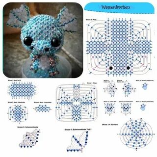 Объемные амигуруми из бисера схемы