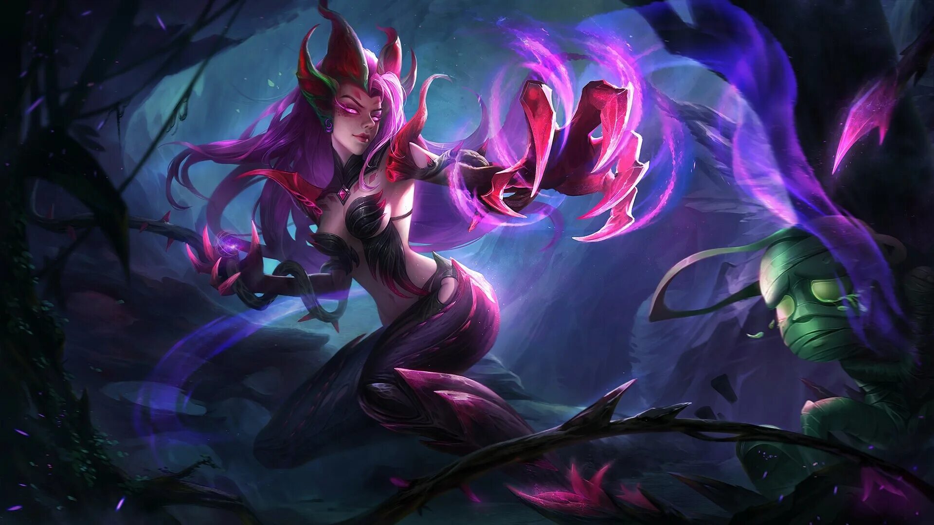 Гвен лол сплеш арт. Сплеш арты. Моргана лол. Gwen лига легенд. Дух леса рэйкан.
