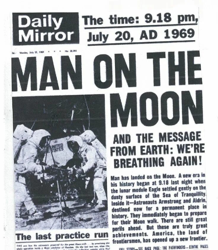 Man on the moon 1