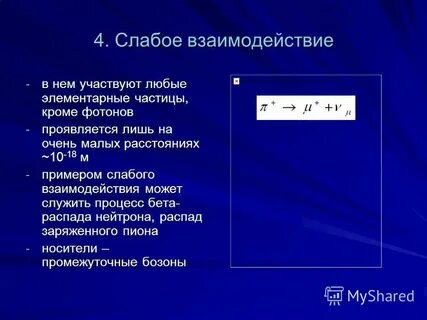 Элементарные частицы презентация