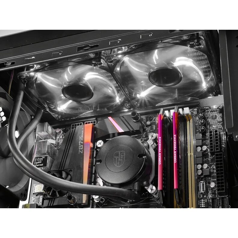 Водяное охлаждение для пк deepcool. Deepcool maelstrom 240t. deepcool maelstrom 240. deepcool maelstrom 240t red ret. водяное охлаждение deepcool maelstrom 240t.