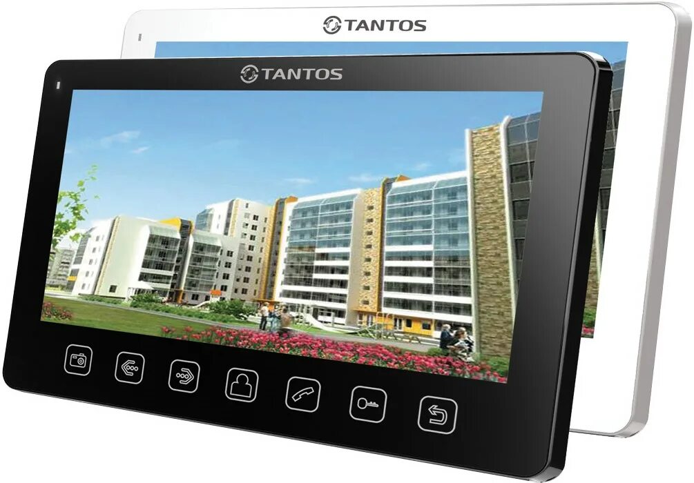 Монитор видеодомофона tantos. Видеодомофон tantos prime slim. видеодомофон tantos prime slim (xl или vz). tantos prime slim видеодомофон - белый. prime slim (xl или vz).