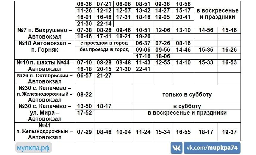 Расписание 172 маршрутки копейск