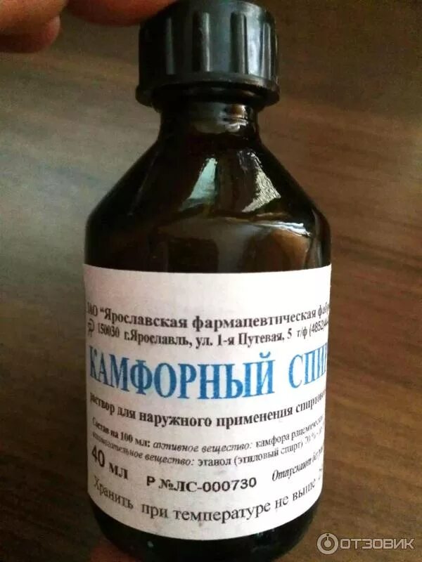 Применение камфорного спирта для наружного применения. Применение камфорного спирта для наружного применения