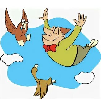 He can fly and sing