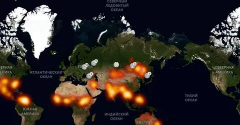 Карта огня