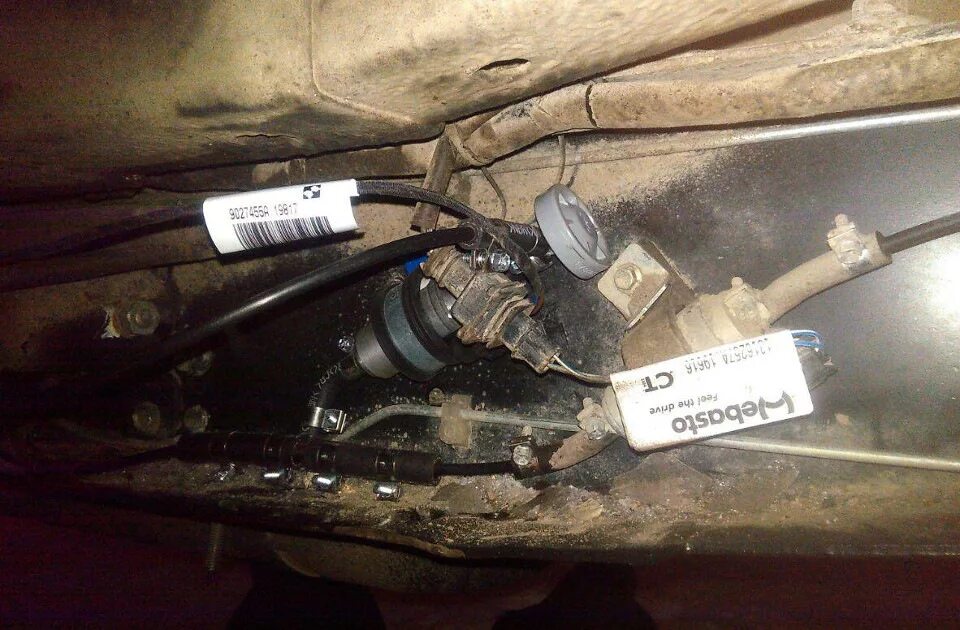 Где находится блок управления вебасто соболь Пример установки Webasto Thermo Top на ГАЗ ГАЗЕЛЬ Next.