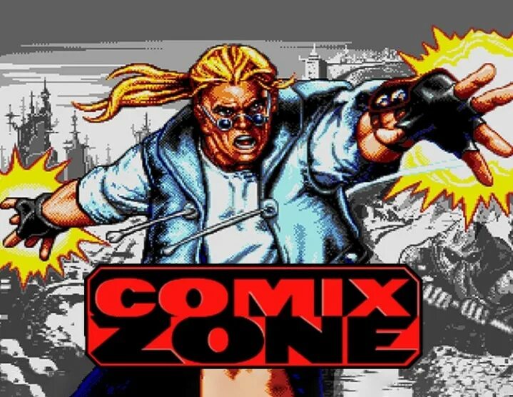 Комикс зон. Comix Zone Sega. Comix Zone обложка. Комикс зон арт. Скетч тернер comix