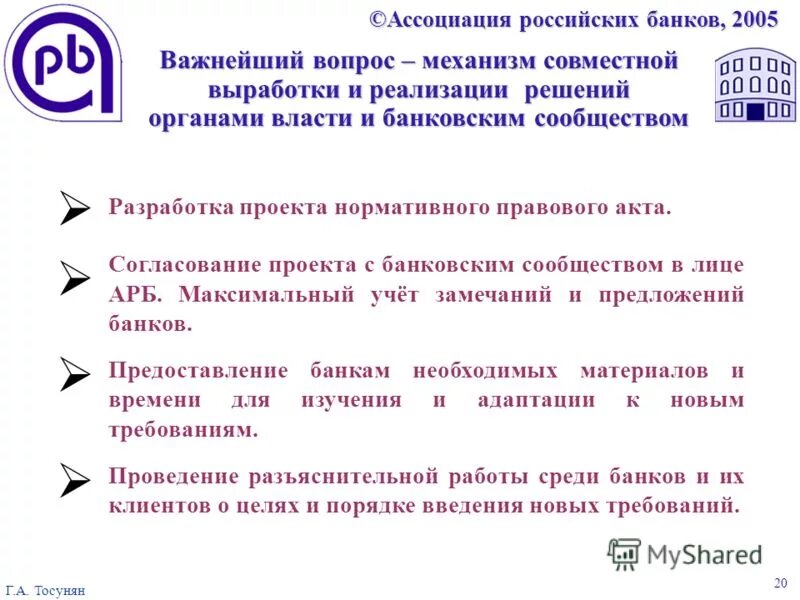 5 вопросов по механизму
