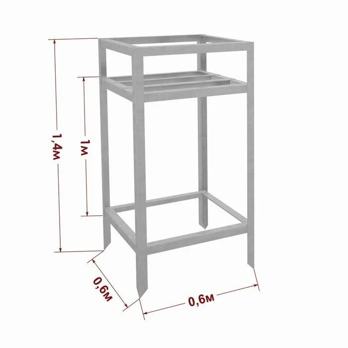 Подставка под бочку. Подставка под бочку. Подставка оцинкованная под бочку 200 227 л. Импласт держатель садовый, подставка под бочку. Подставка под бочку.