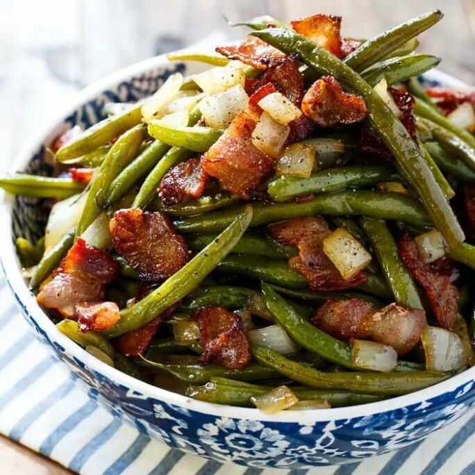 Рецепт вкусного блюда из спаржевой фасоли