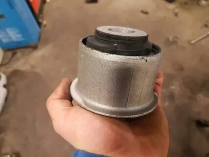 Замена задних сайлентблоков ауди