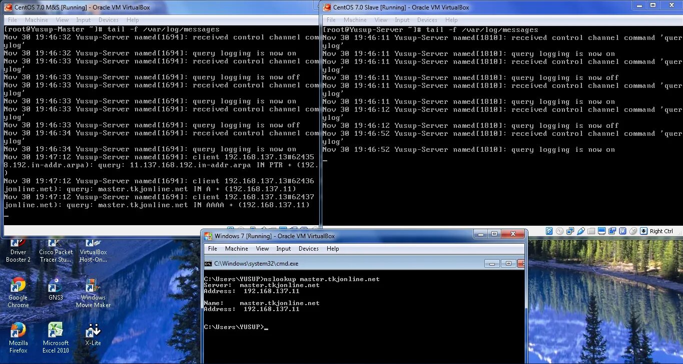 Network is unreachable no further
