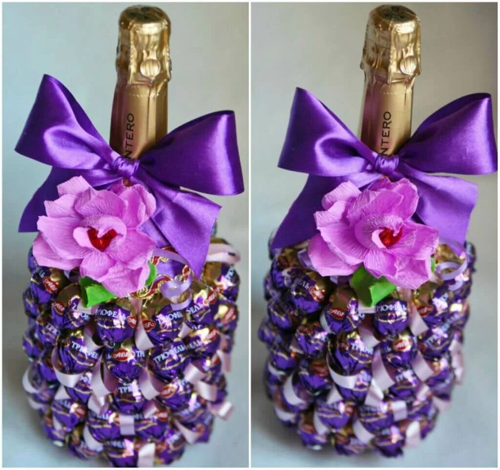 Красиво запаковать бутылку шампанского бумагой. Упаковка джек дэниэлс на бутылку. Украшение бутылки на 23 февраля. Подарочная бутылка для мужчины. Необычная упаковка для бутылки.