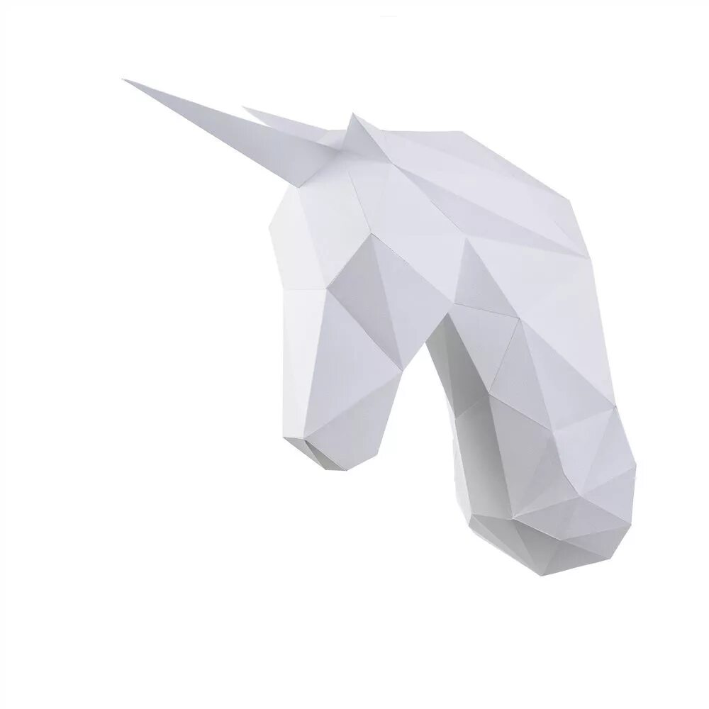 Единорог low poly. Паперкрафт единорог. Развёртка головы единорога. Полигональная фигура единорог. Паперкрафт единорог.