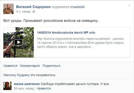 Свидомитов нет