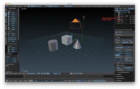 Select object