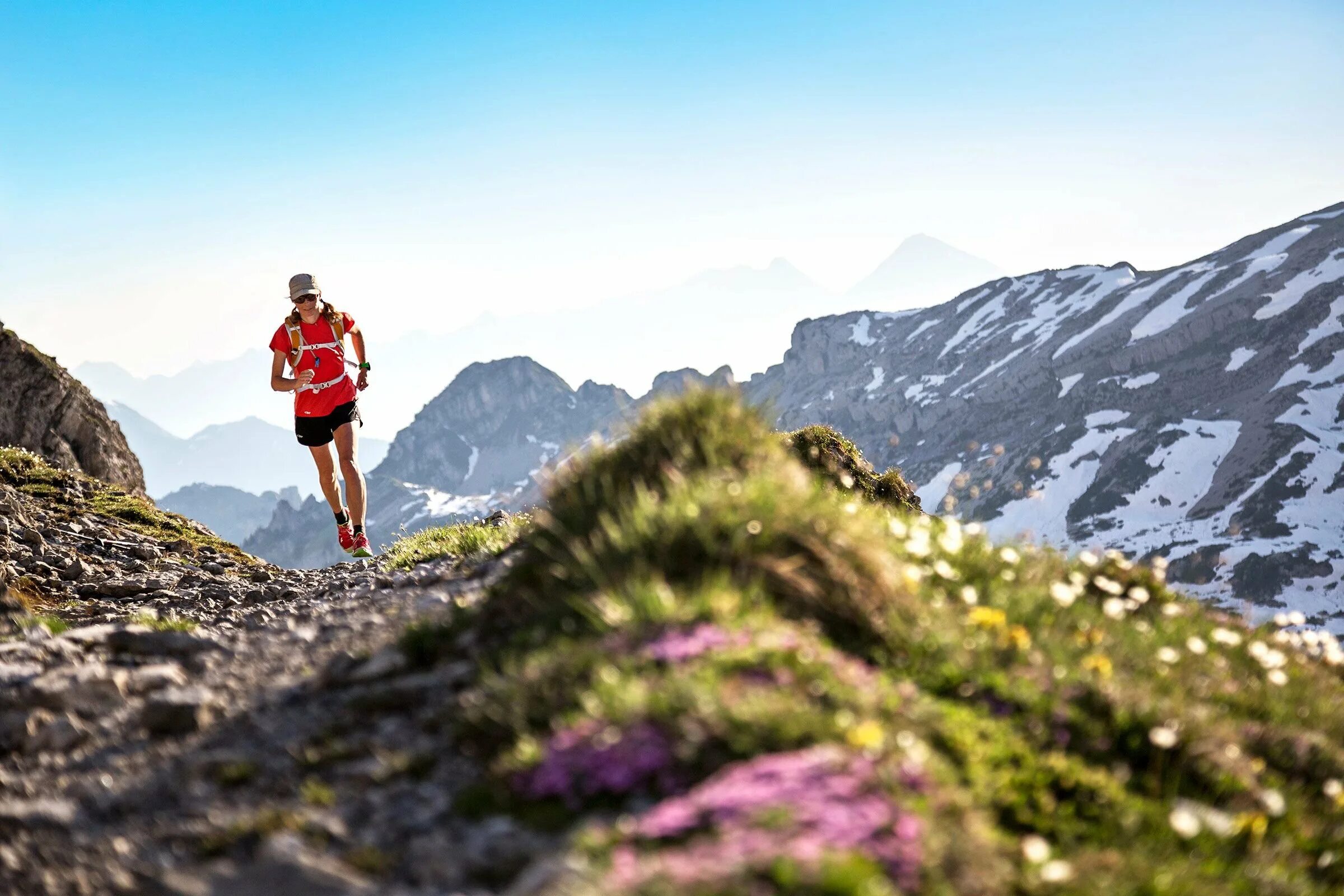 Украду бегу. Eiger Ultra-Trail. Бег в горах. Трейлраннинг. Фотосессия в горах.