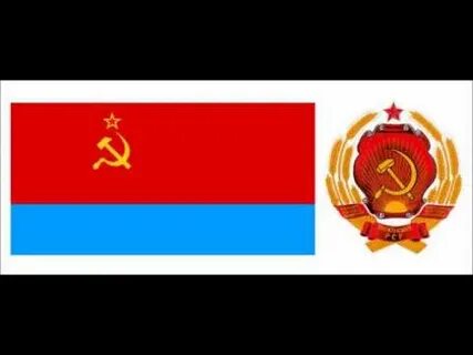 Флаг украинской сср