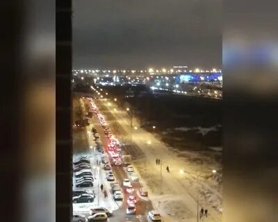Пробка спб пулковское шоссе