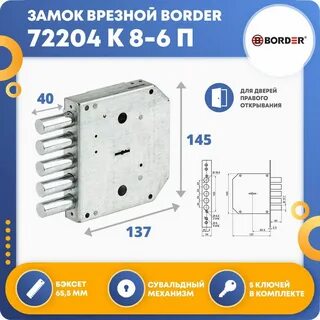 Характеристики замка