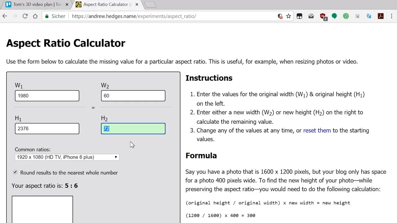 Height calculator. Aspect ratio formula. aspect ratio calculator. aspect ratio changer. pixel aspect ratio.