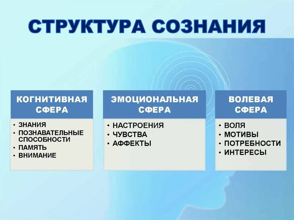 В когнитивную составляющую самосознания входит