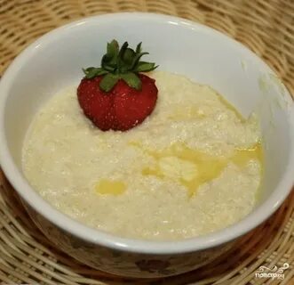 Пшенная каша сахар