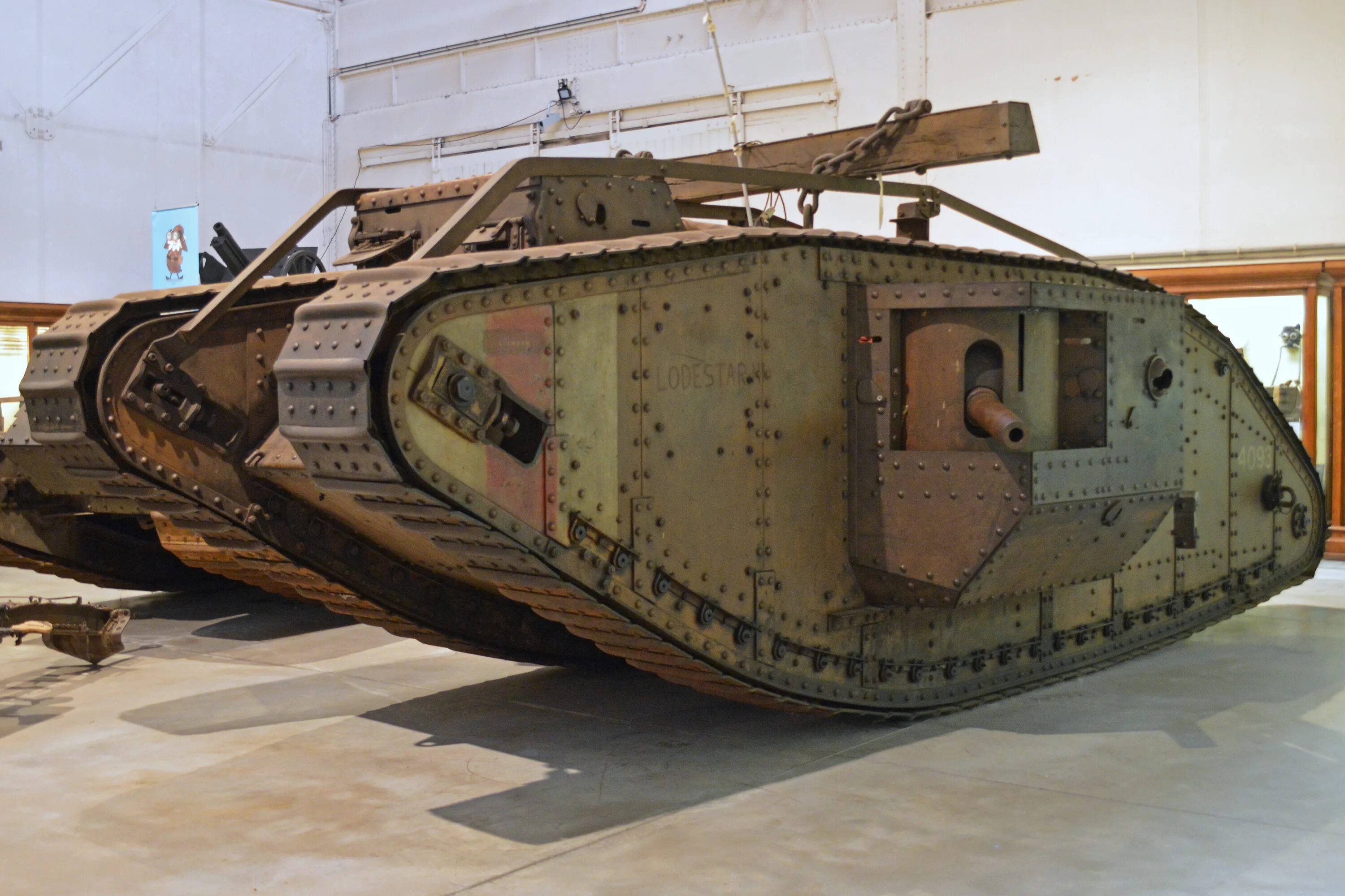 Mark 4 танк. Танк mk1 самец.