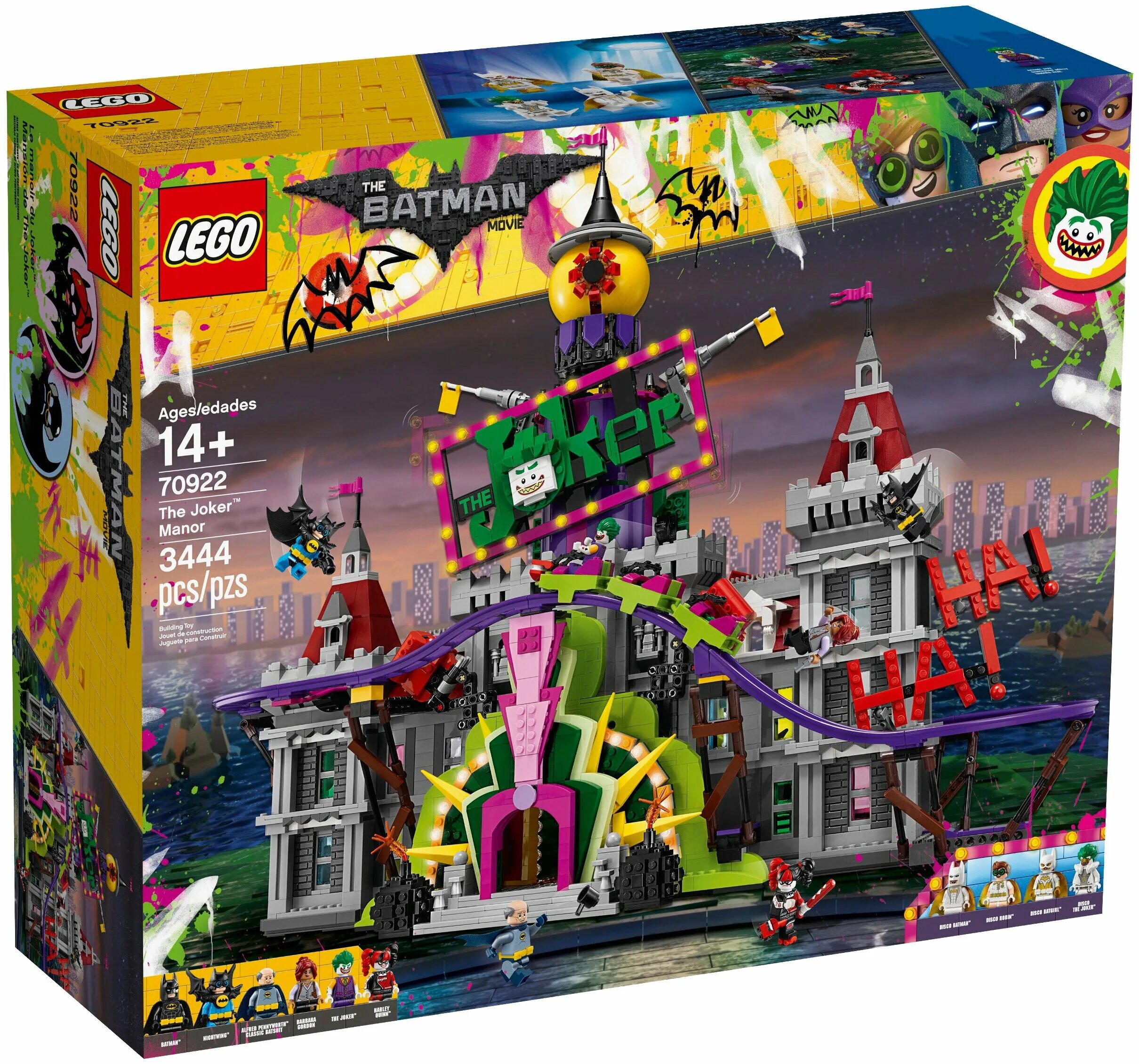 Lego 70922. Lego batman поместье джокера 70922. поместье джокера. конструктор lepin bathero 07090 поместье джокера. Lego batman поместье джокера 70922.