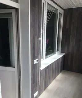 Кварцвинил на балконе