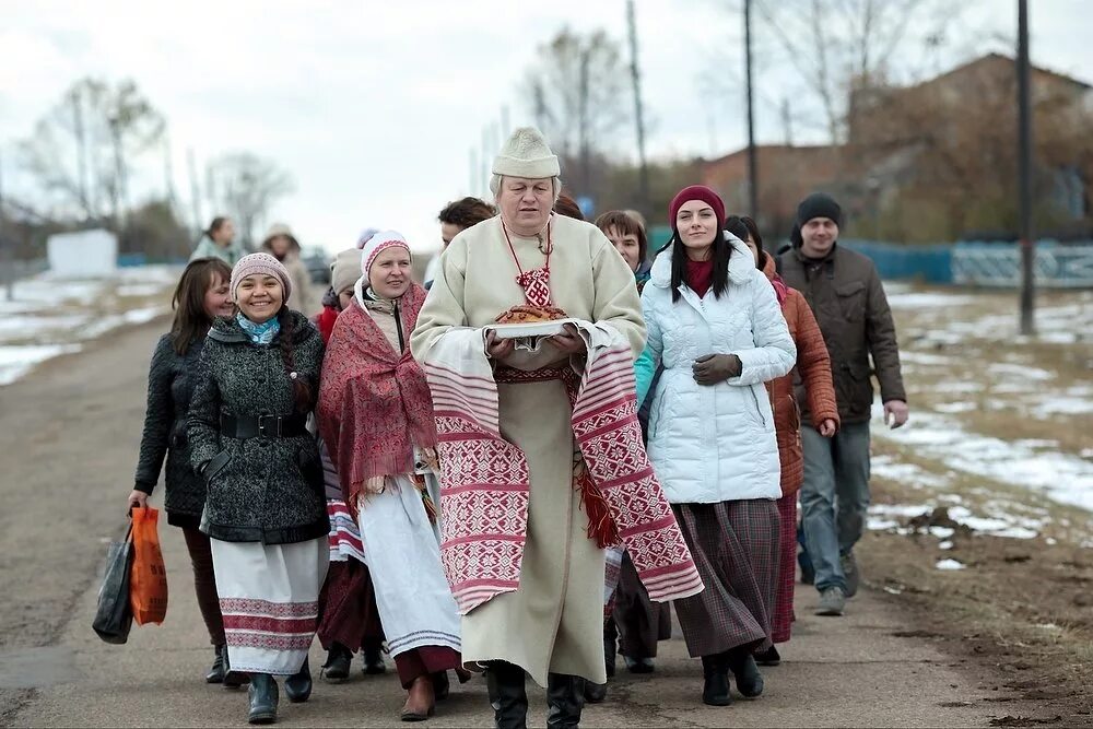 Жители белорусских деревень
