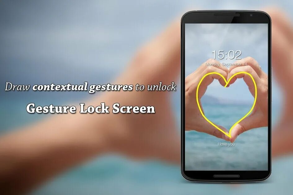 Приложение gesture lock screen