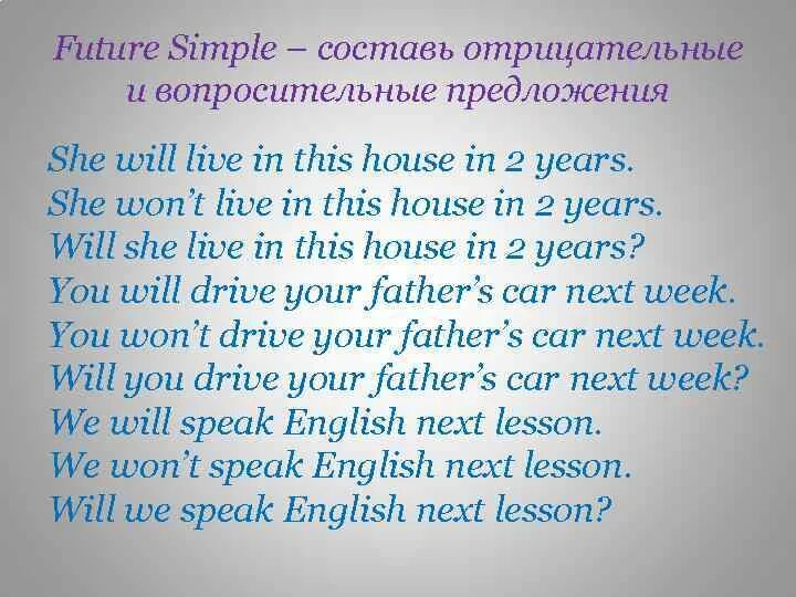 Картинки PAST FUTURE PASSIVE