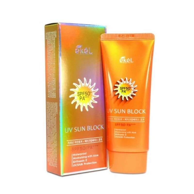 Солнцезащитный крем sun block