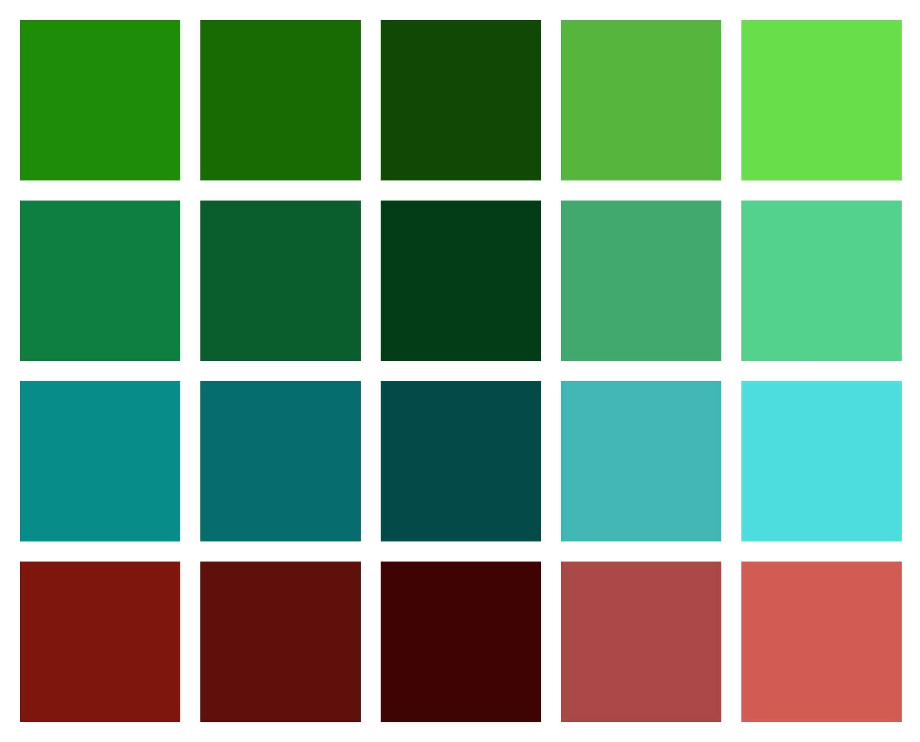 P color green
