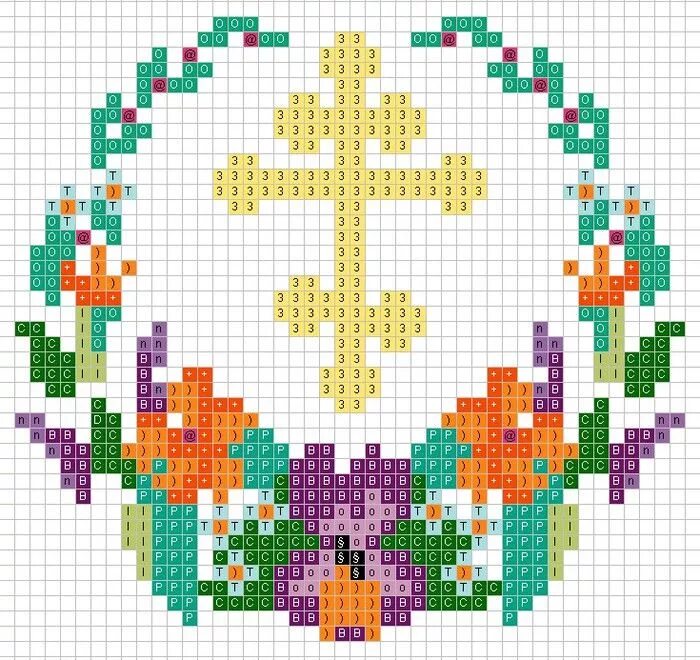 Вышитый крест схема. Крест православный вышитый. Punto de cruz вышивка крестом. Вышитый крест схема. Пасхальная вышивка крестом.