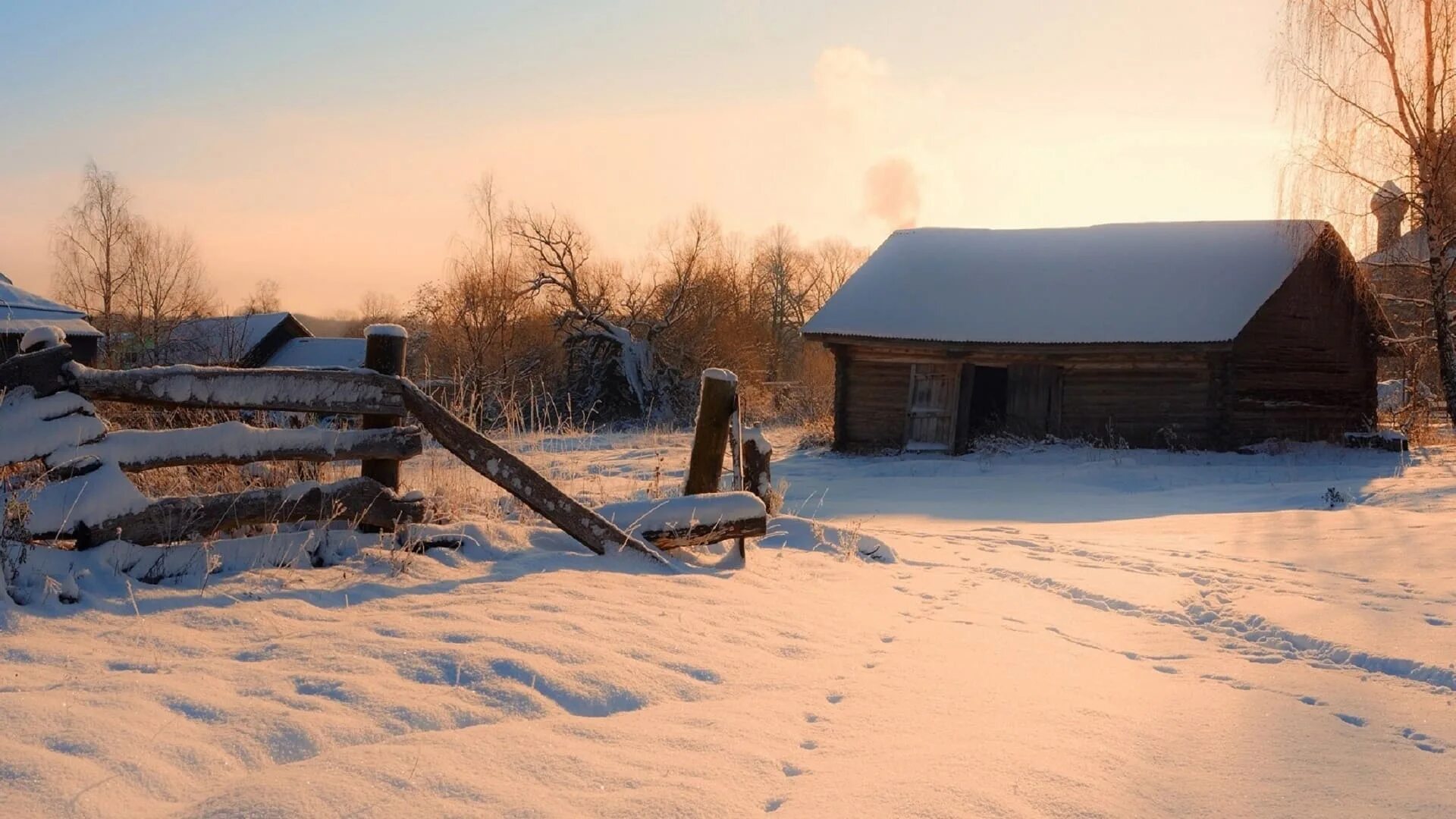 Рубленное село