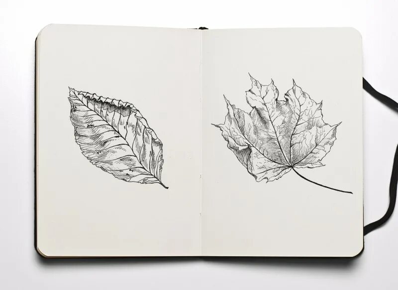 Графические зарисовки с натуры. Скетч лист. Скетч лист. Скетч лист. Листья скетч.
