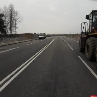 Ремонт дороги псковская область