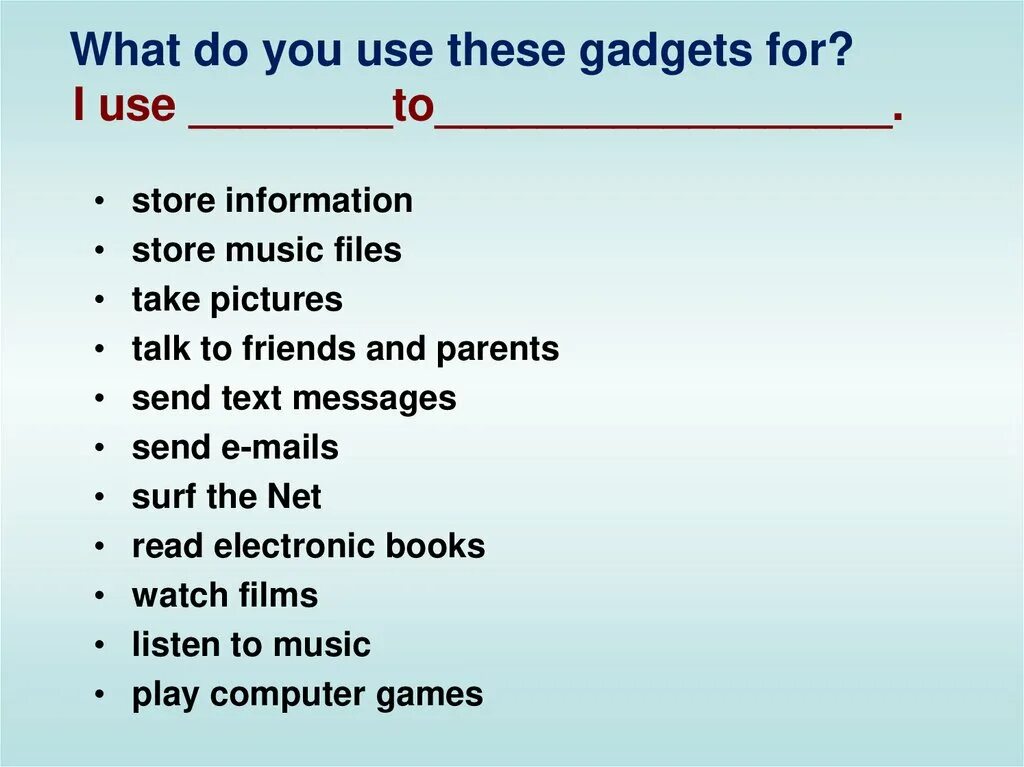 Спотлайт 7 8а. Gadgets in our Life topic. What gadgets do you use. What do you use these gadgets for. Gadgets слова на английском.