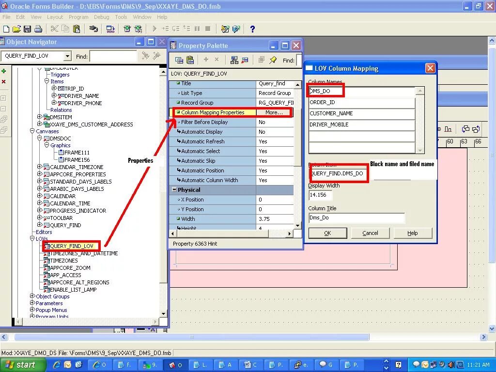 Form builder. Oracle forms. графический построитель форм. oracle forms builder. fmx oracle forms.
