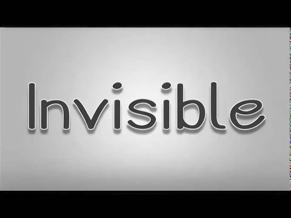 Invisible запись модели. Invisible запись модели