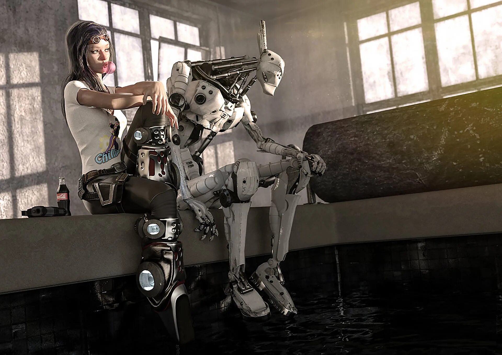 Покажите робот девушек. Девушка робот. Девочка робот. Робот и человек любовь. Девушка киборг.